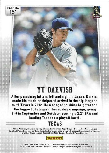 2012 Panini Prizm Baseball - BASE & ROOKIES - Pick & Choose - Fill Ur Set! - Picture 15 of 45