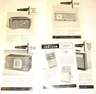 VINTAGE 1957 'TRAVLER' RADIO & PHONO DEALER SPEC SHEETS! TUBE/TRANSISTOR/PRICES!