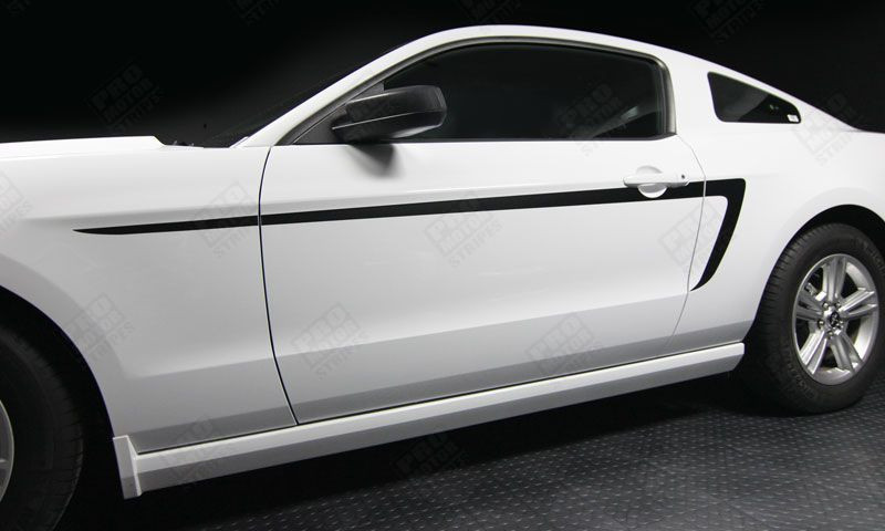 Ford Mustang Side Accent Stripes Decals 2010 2011 2012 2013 2014 Pro Motor