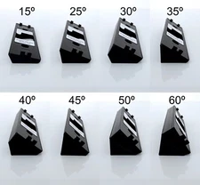 Mounting brackets kit 30º, 45º, 60º for Wired Eufy Doorbell T8200 (see details)