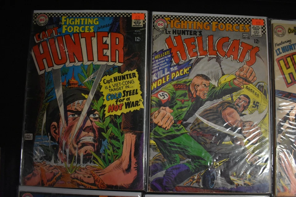 Lote de 40 cómics especiales de la Edad de Plata de DC Our Fighting Forces #102-180 & Losers 1967 Foto 2 de 4