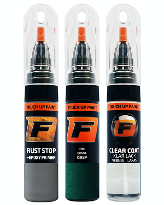 für HONDA G95P CLOVER GREEN LACKSTIFT Reparatur Set Autolack Kratzer