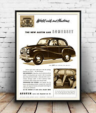 AD31 Vintage Austin Motor Motors Car Advertising Poster A4 Re-print