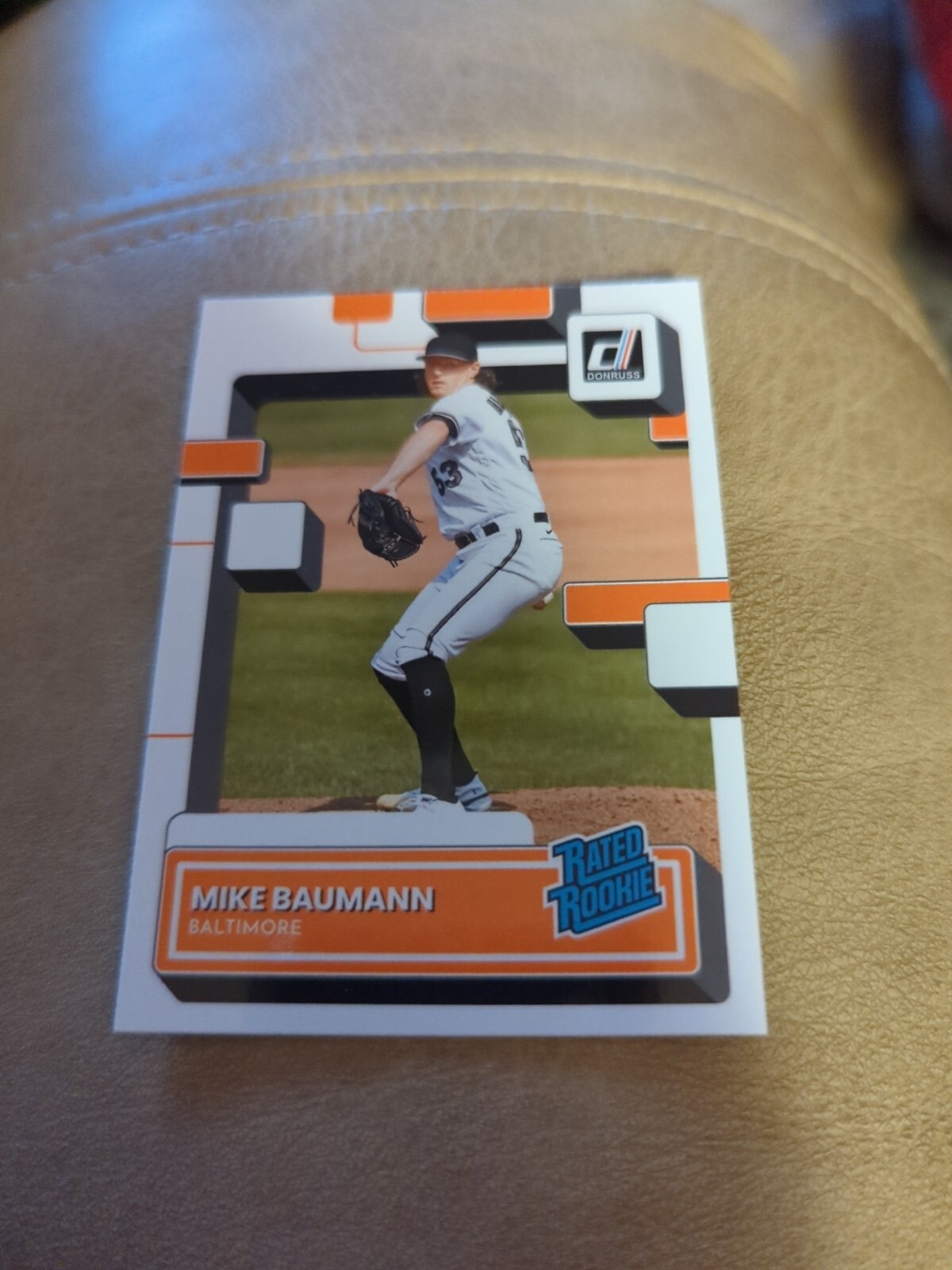 2022 Donruss #57 Mike Baumann RR Baltimore Orioles