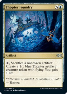 Thopter Foundry - Foil x1 - Double Masters - NM-Mint, English - Double Masters
