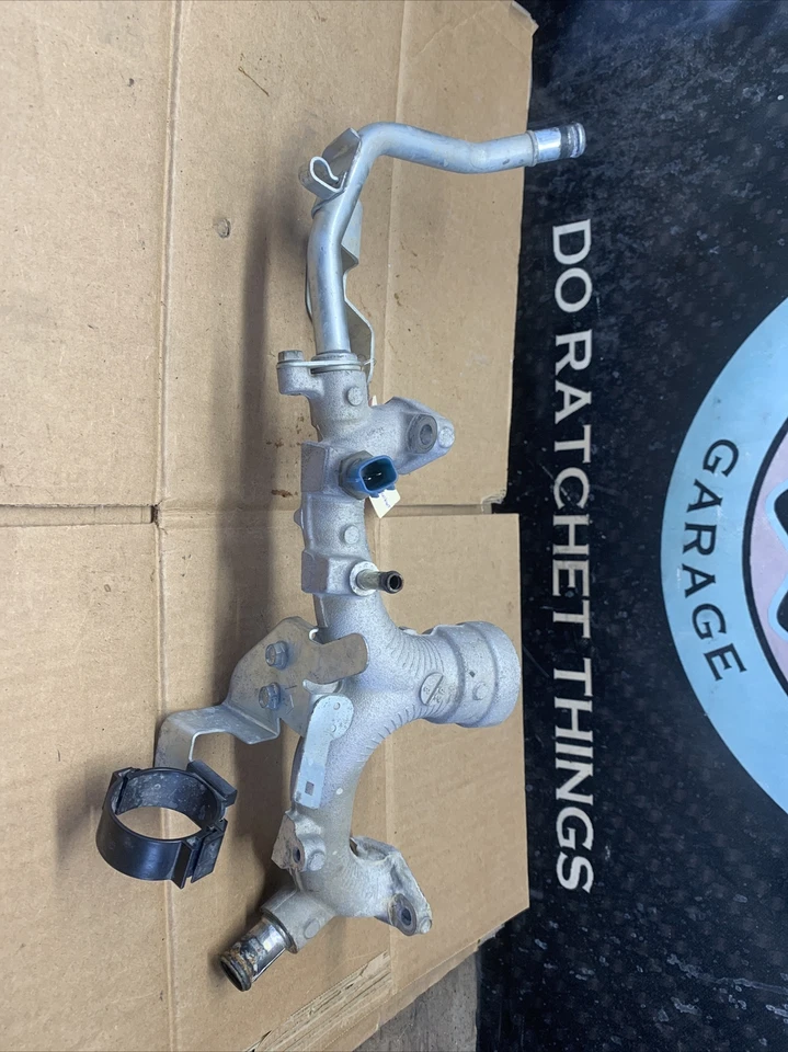 07-19 Infiniti Q50 Engine Water Coolant Pipe 21021-JK20A - Image 2 of 4