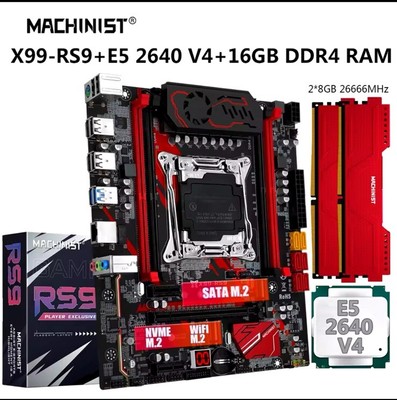 MACHINIST X99 RS9 Motherboard Combo LGA2011-3 Xeon Kit E5 2640