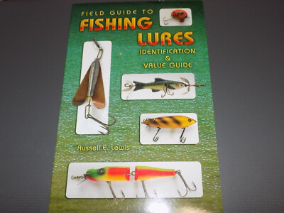 FIELD GUIDE TO FISHING LURES Antique Tackle Fish Lure Antiques Fisherman  Book | eBay
