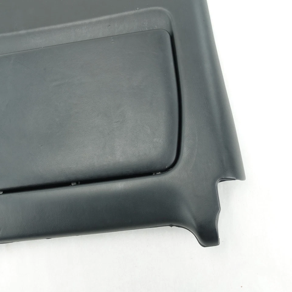 Daño 2004 2005 2006 Acura TL conductor respaldo izquierdo bolsillo de almacenamiento cuero negro Foto 3 de 4