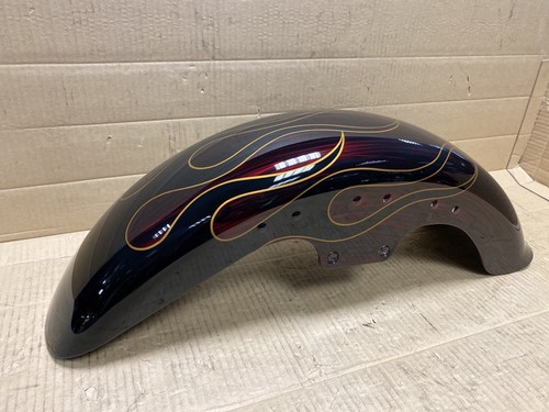 Harley Davidson FLSTF Fat Boy Custom Paint Set Brandy Wine Flames 95707-00DI - Bild 11 von 12