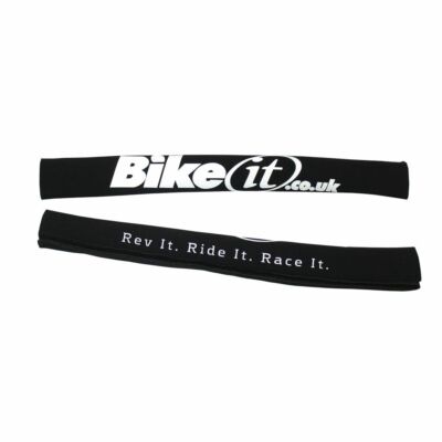 BikeIt 2 Tiedown Shounds diam. 25mm black neopreme pair 