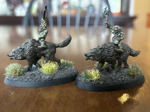 Miniatura pintada de huesos segadores de mazmorras y dragones - Duende Wolfriders - Imagen 3 de 5