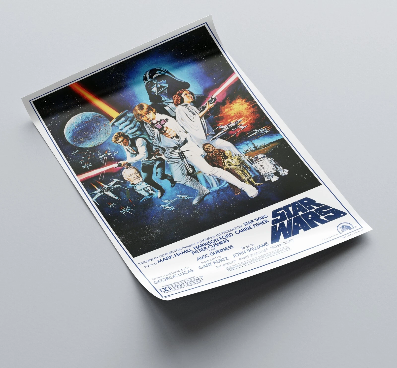 STAR WARS (1977) Movie Poster