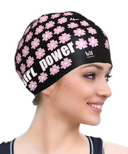 BONDYUEN Swim Cap Fit Kids Boys Girls Men Women with Short or Medium Hair Fun...