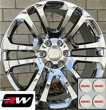 20 Inch Gmc Yukon Ck158 Oe Replica Wheels Chrome Rims 20 X9 6x139.7 6x5.50 31