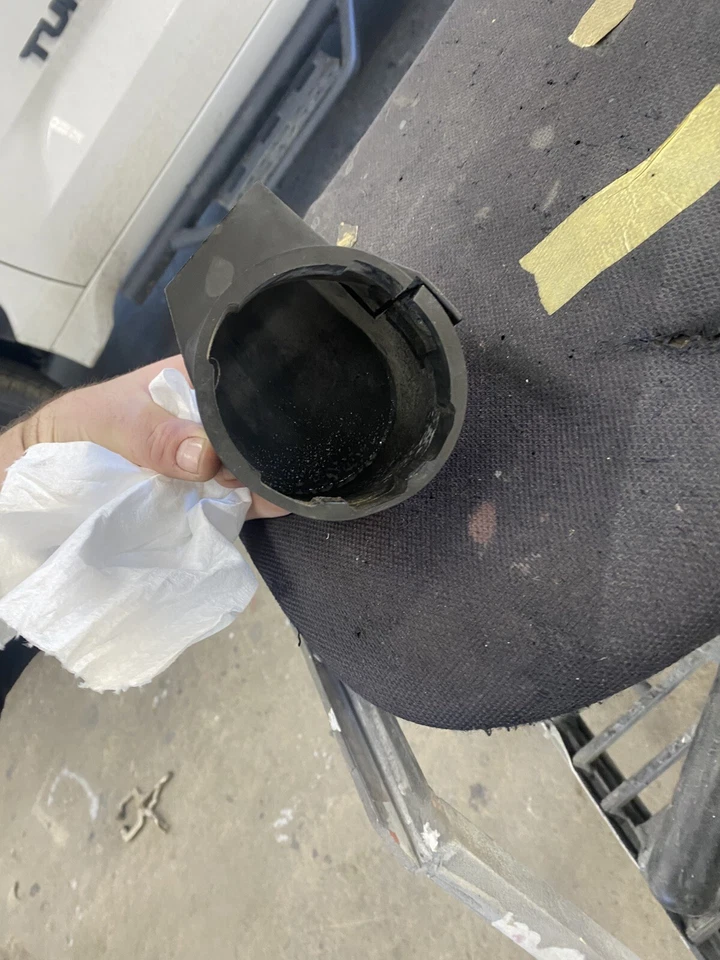 89-90 Nissan 240sx distribuidor capa protetora de borracha S13 KA24E tampa tonta - Imagem 4 de 4