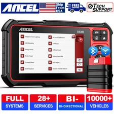 Wireless Bi-directional Diagnostic Tool Car OBD2 Scanner Bluetooth Full System 