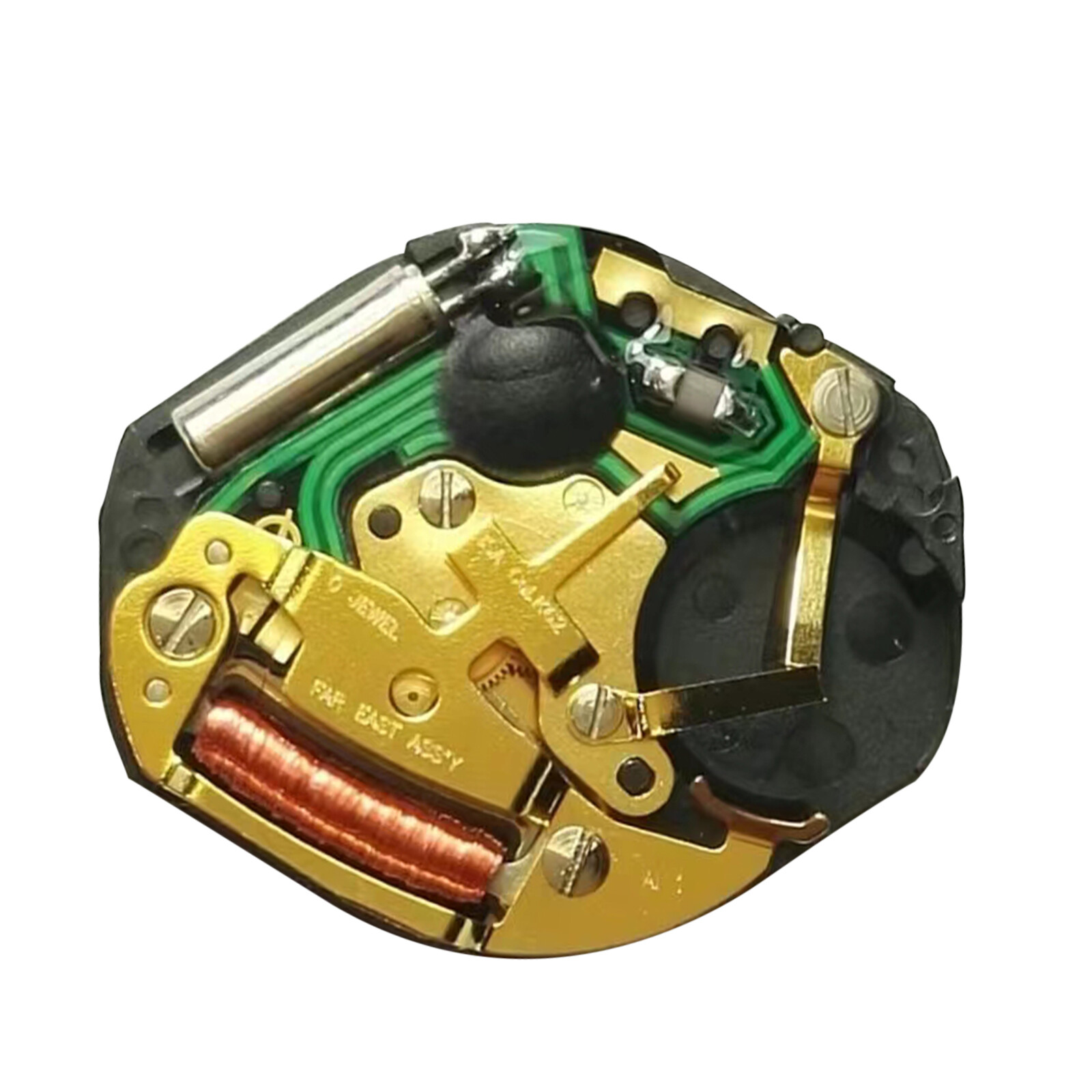 Quartz Watch Movement With Battery Replacement Parts For ISA K62/132 Watch Repair