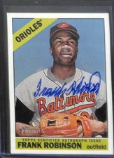 2015 Topps Heritage Real One Autograph #ROAH-FR Frank Robinson