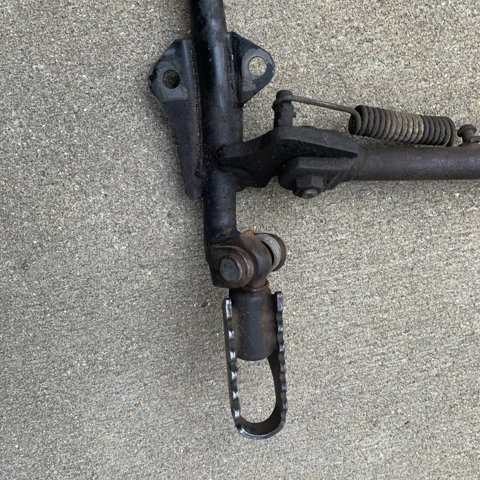 Honda XL 1977 75 reposapiés y soporte Foto 4 de 4