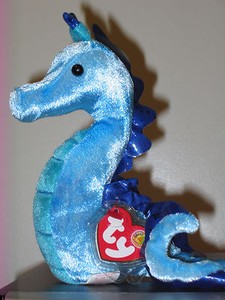 seahorse beanie baby