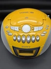 Vintage Sony CFD-E75 CD AM/FM Radio Cassette Boom Box Sphere Yellow PARTS only
