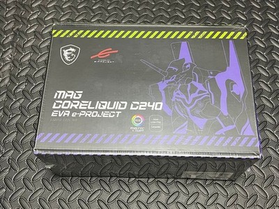 【新品未開封】MAG CORELIQUID C240 EVA e-PROJECT MSI MAG CORELIQUID C240 Evangelion e:Project Limited CPU Cooler