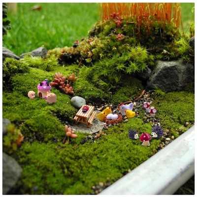 Colorful Miniature Fairy Garden Accessories