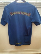 Chrome Hearts Scroll Logo Short Sleeve Pocket Tee