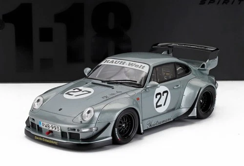 1/18 GT-SPIRIT - PORSCHE | 911 993 RWB LIBERTY WALK N 27 YUIITSU MUNI 2024 | GRE - Imagen 1 de 1