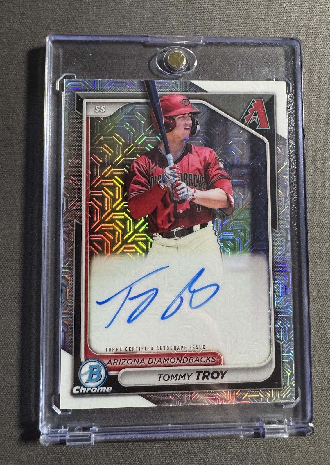 2024 Bowman - Chrome Prospect Mega Box Autographs Tommy Troy #BMA-TT (AU, RC)