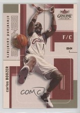 2003-04 Fleer Genuine Insider Carlos Boozer #14 0b5
