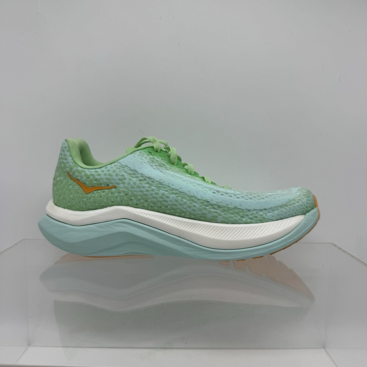 Hoka One One Mach X 1141451 LGSO Green Running Shoe Women's