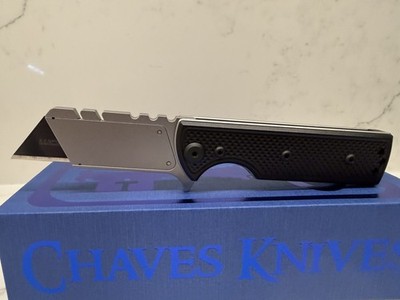 Chaves Blue Label CHUB Flipper Utility Knife Whatnot Exclusive-BNIB