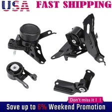 4 Engine Motor & Transmission Mount Fit for Toyota Yaris 2006-11 15-17 Auto KY