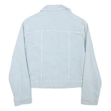 Gilet Long Zara Bleu Femme Taille 36, Réf R366 P3, Mélange Acrylique