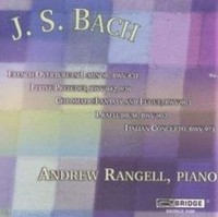 Bach Recital Rangell - Cd - F4Z