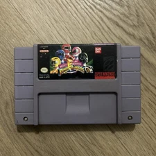 Might Morphin Power Rangers (Super Nintendo SNES, 1994) AUTHENTIC CART TESTED