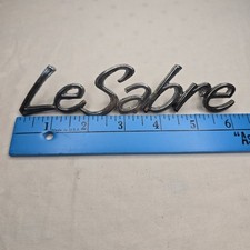 1968 1969 1970 Buick Lesabre Script Emblem Badge Oem Vintage Gm 6.25 1968 1969 1970 Buick Lesabre Script Emblem Badge Oem Vintage Gm 6.25
