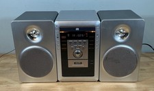 Sanyo DC-MM5000 Micro Component System AM/FM Radio CD Cassette Tested Working
