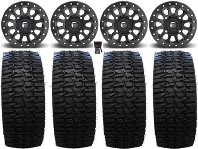 Fuel Vector Beadlk 15'' Wheels 33'' Desert Race Tires Can-Am Renegade Outlander