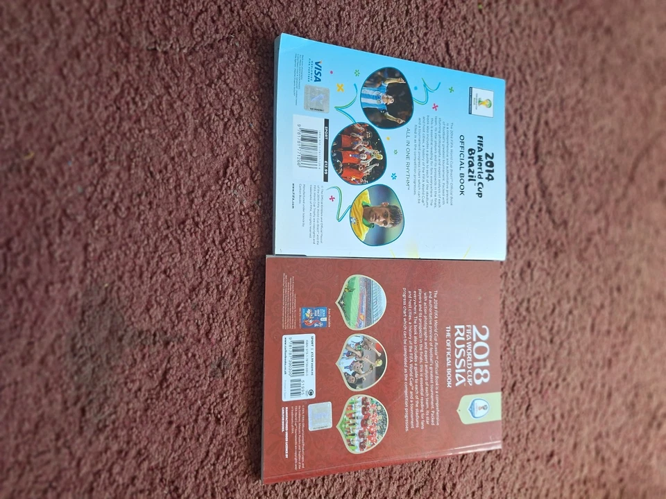 FIFA World cup Official book X 2 2014 and 2018 - Image 2 of 2
