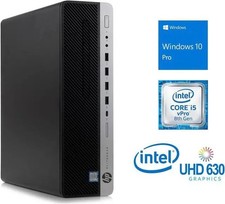 HP EliteDesk 800 G4 Desktop i5-8500 16GB RAM 512GB SSD DVDRW W10 Pro