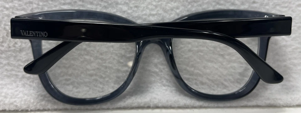 Valentino 意大利制造 216 V2684 419 黑色圆形眼镜框仅 51 18 140 — 第 2/4 张图片