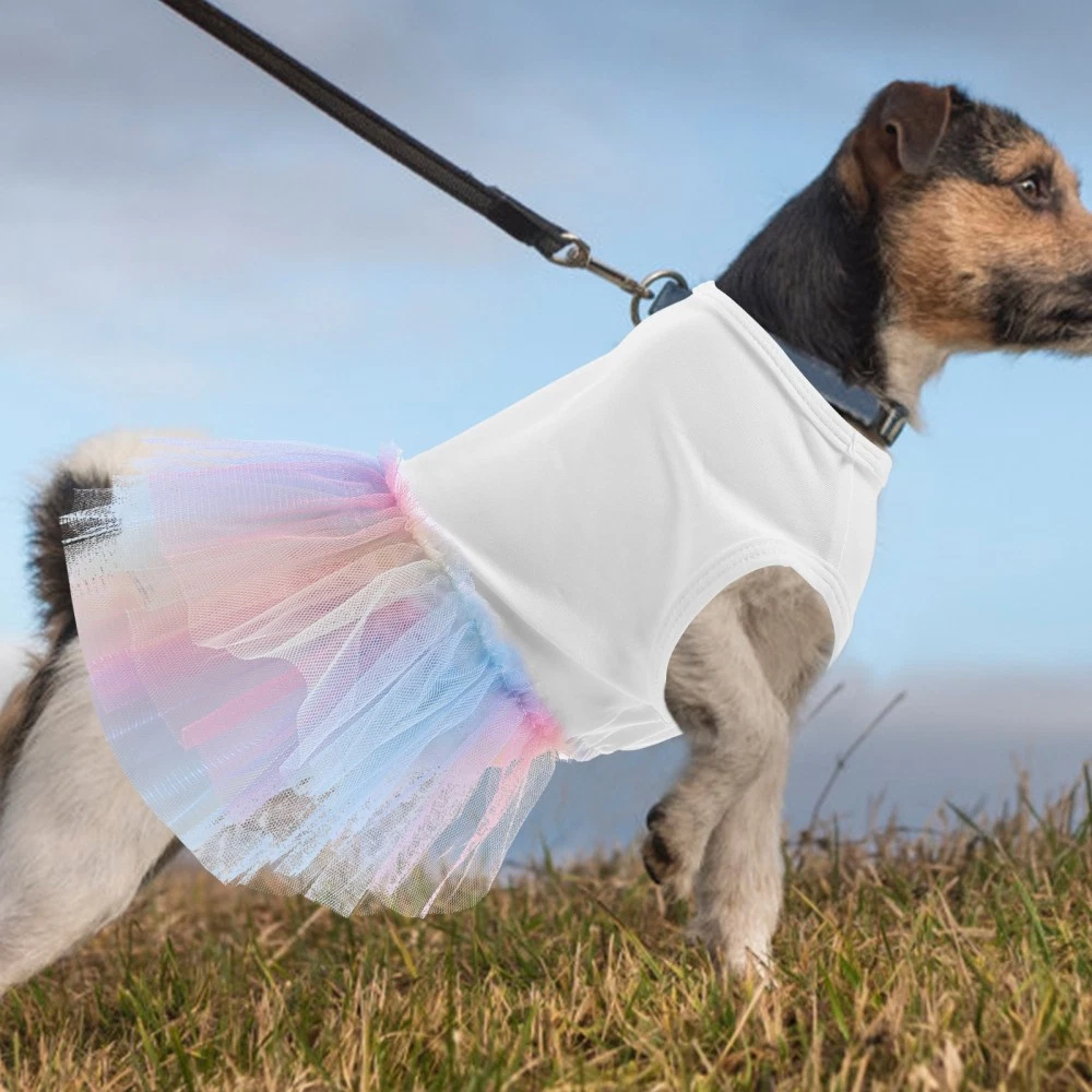VETEMENTS Vestito cane tulle costume cane colorato cane tulle gonna animale domestico cane vestiti cucciolo