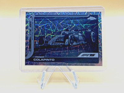 2025 Topps Chrome F1 - Franco Colapinto #87 Black & White Lazer Refractor 