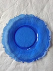 Vintage Mt. Pleasant Cobalt Blue Depression glass by Smith Glass Luncheon Plate