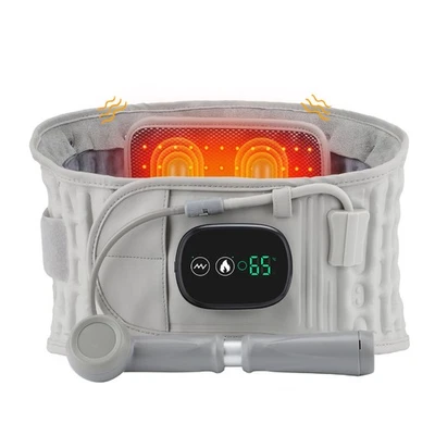 Heating Massage Decompression Belt Lumbar Support for Lower Back Pain Relief USA - Image 1 of 4