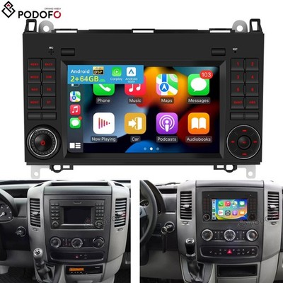 Für Mercedes Benz Sprinter 2006-2017 Android 15 Navi 2+64G Autoradio CarPlay GPS