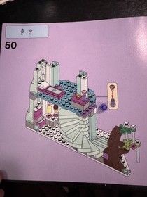 LEGO Disney: Elsa's Sparkling Ice Castle (41062) 99% complete set